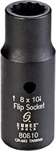 1/4" Dr. 8 x 10mm 12Pt Semi -