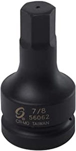 1" Dr Hex Driver Socket 7"
