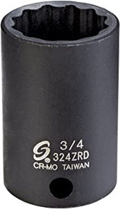 3/8" Dr. 3/4" 12pt Semi-Deep