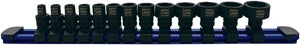 Astro Pneumatic 13 Piece 1/4" Drive Metric Low Profile Socket Set