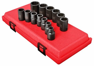 13 Piece 1/2" Dr Met 12 Point