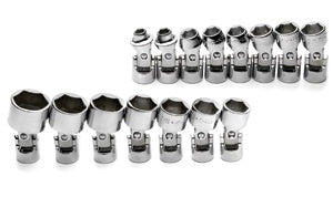 15 Pc. 3/8 Drive 6 Pt. Flex