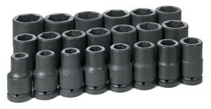 1" Drive 3/4"-2" 21 Piece
