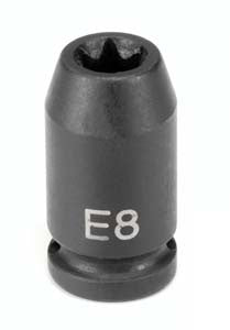 1/4" Drive x E8 External Star