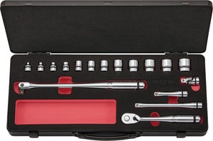 17 Piece 3/8" Drive Metric 6 - 1