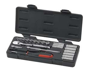 22 pc. 1/4 Drive Metric