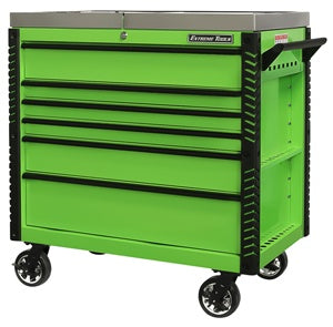 41" Green/Black Trim Stainless