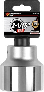 3/4" Dr 2-1/16" 12pt Socket