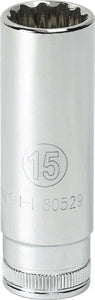 3/8 Drive 12 pt. Deep Socket - 19