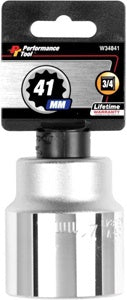 3/4" Dr 41mm 12pt Socket