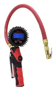 Milton Industries Digital Pistol Grip Inflator Gauge Euro Chuck