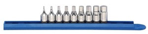 9-Pc 1/4" Drive Metric Stubby