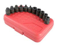 Sunex 3/8" DR. PIPE PLUG SOCKET, 11 PC.