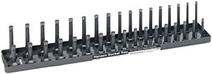 Hansen Global 1/2" DR. Metric Soc Holder, Gray