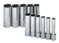 11 Piece 12 Point Deep Socket