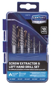 10 Piece Screw Extractor And