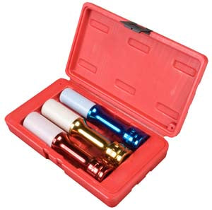 3 Piece 1/2 Drive Long Wheel