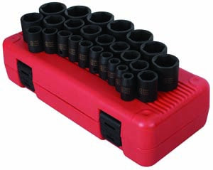 26 Piece 1/2" Drive Metric