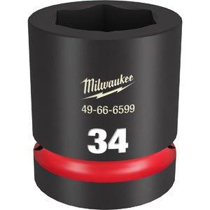 1" Drive 34MM Standard 6 Pt.