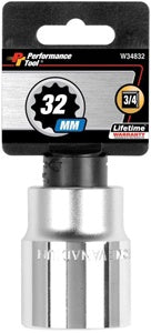 3/4" Dr 32mm 12pt Socket