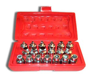 19 Piece 1/2" Drive Drain Plug