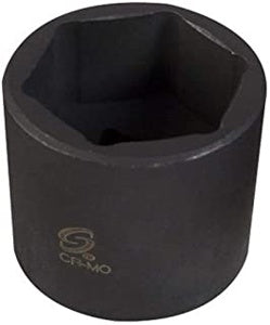 3/8" Drive Stubby Impact Hex - 1