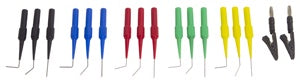 Lisle Backprobe & Alligator Clip Set, 17pc.
