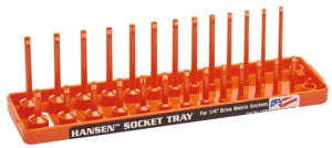 Hansen 1/4" Dr. Orange Metric Deep & Shallow