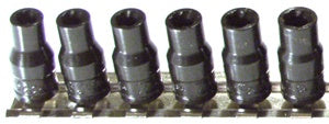 6 Pc 1/4" Dr Turbo Socket Set