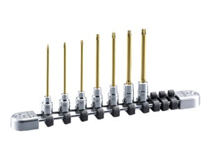 7 Piece 1/4" Drive Long Torx