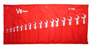 16 Piece Metric Angle Head