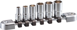 6 Piece 1/4" Drive Metric 6 Pt - 2