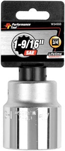 3/4" Dr 1-9/16" 12pt Socket