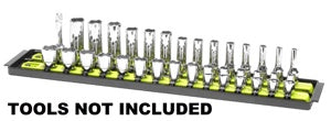 Ernst Mfg. 2 Rail Twist Lock Socket Boss 18", HI-VIZ - 1/4"