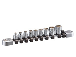 9 Piece 1/4" Drive 12 Point