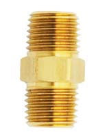 1/4 x 1/4NPT Male Brass Hex