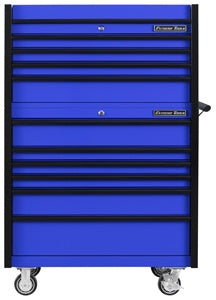 41" Blue/Black Trim Top