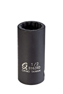 3/8" Dr. 1/2" 12pt Semi-Deep