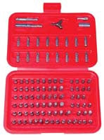Astro Pneumatic PROF SCREWDRIVER BIT SET 100 PC.