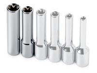 5MM 1/4" Dr. Deep Female Torx