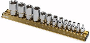 13 Pc E-Star Socket Set
