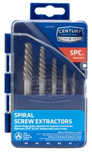 5 Piece Spiral Flute Screw