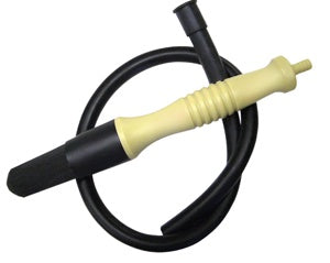 Parts Wash Brush with Flow