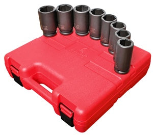 8 Piece SAE Deep Impact Socket