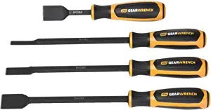 4 Piece Flat Scraper Set Dual