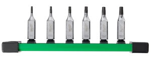 6 Piece 1/4" Drive TORX Bit