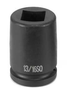 Grey Pneumatic SOC 13/16 3/4D IMP SQ BLK