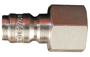 3/8" Female Straight Thru Plug