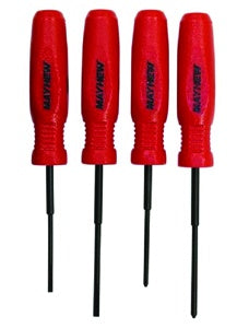 Mayhew 4 PC Micro Slotted & Phillips Screwdriver Set