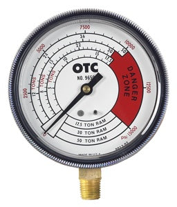 PRESSUE GAGE 0-10K PSI 0-30ton